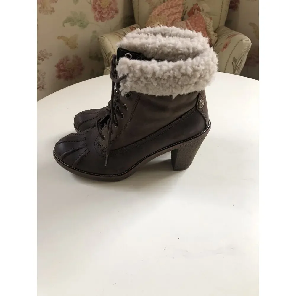 Bussola Ankle Lace Up Boots Women’s 8.5